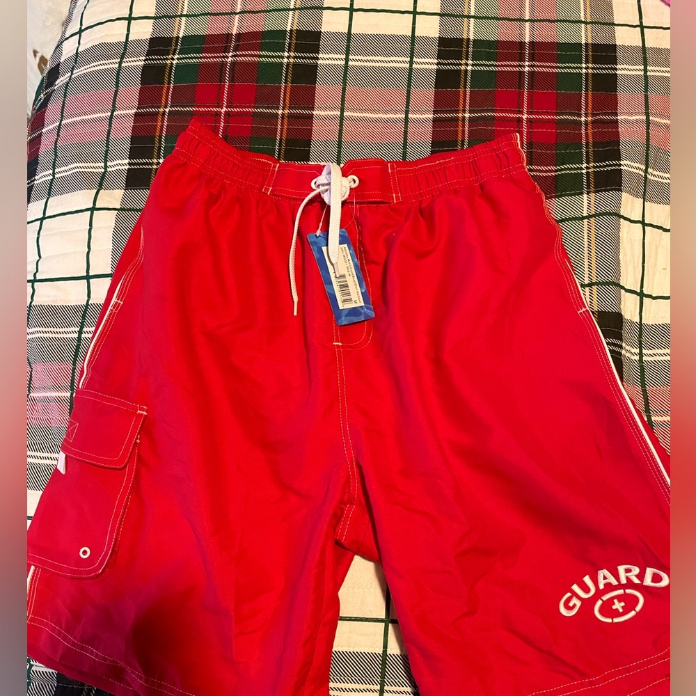 Adoretex Medium Men’s Lifeguard Board Shorts